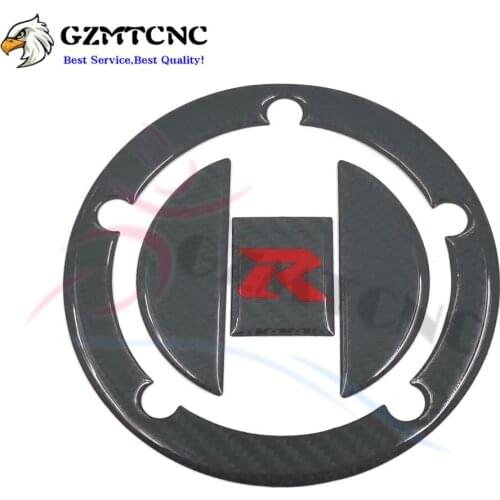 3D Decal Carbon Fiber Fuel Tank Cover Cap Sticker Motorcycle For Suzuki GSXR GSX-R 600 750 1000 GSX1300R SV1000 SV650 Racing