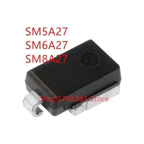 5PCS/LOT New original SM5A27 SM6A27 SM8A27 High power tube DO-218