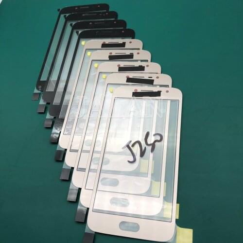 5pcs Glass with OCA For Samsung J250 LCD screen repair refubish