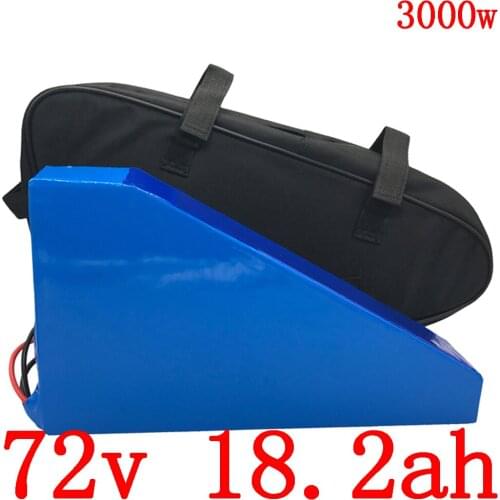 72V 18AH Ebike Battery pack 72V 1000W 2000W 3000W Electric Scooter Battery 72V 18AH 15AH 13AH 10AH Lithium Battery +5A charger