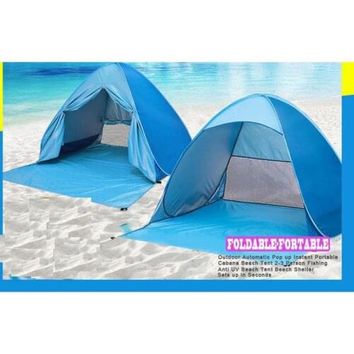 Automatic and free to build a casual speed open outdoor UV-proof beach shade tent