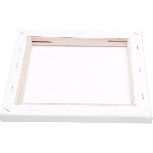 White Blank Square Artist Canvas Wooden Board Frame For Primed Oil Acrylic Paint