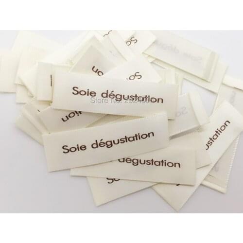 Free shipping customize garment printed satin labels/customized clothing tags/collar labels/woven labels/hang tag/ribbon tape