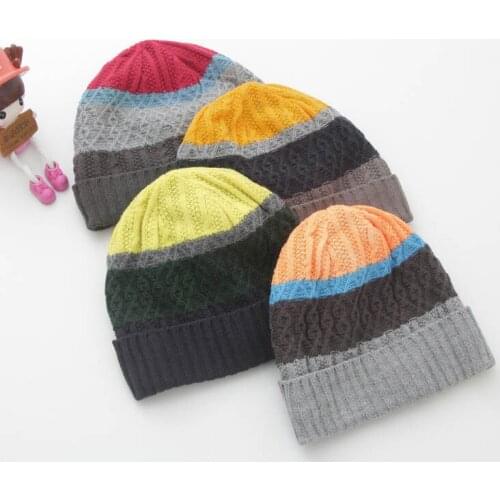 Free shipping High Quality Skullies Beanies Unisex knitted Bonnet Outdoor Soft Fashion Fleece Warm Winter Color Dome Couple Caps