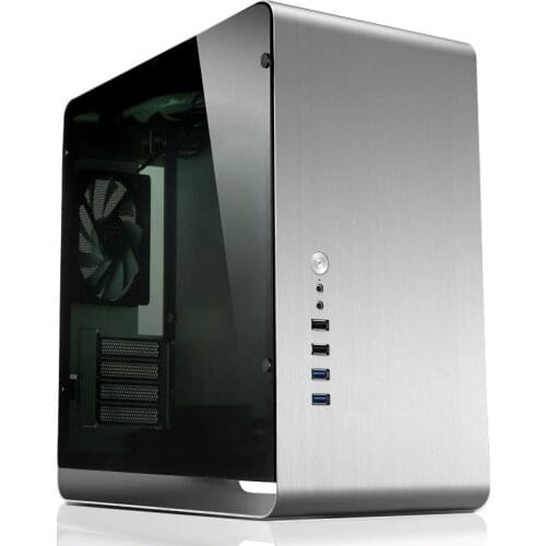 JONSBO UMX3 Computer Case Inside Steel Outer Aluminum Enclosure Supports MicroATX Motherboards USB3.0 PC Shell