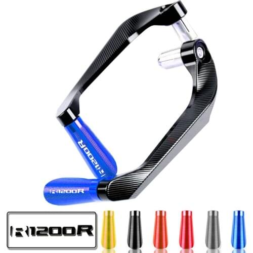 For BMW R1200R R1200RS R1200RT Lever Guards Real CNC Aluminum Alloy Hand Guard Motorcycle Brake Protector Rope Handlebar