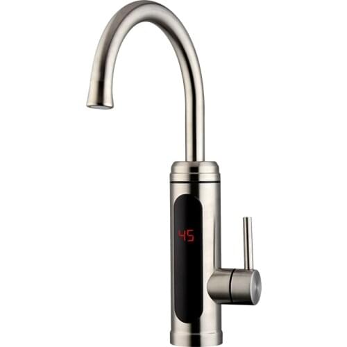 TINTON LIFE 220V 3000W Electric Instant Heater,Supply Hot and Cold Water,Stainless Hot Water Tap with LED Digital Display for Ho