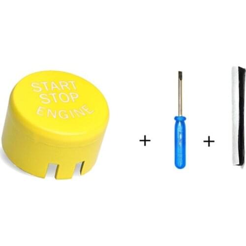 Car Engine Start Stop Button Replacement Switch Button Kits for B-MW G/F Chassis QW