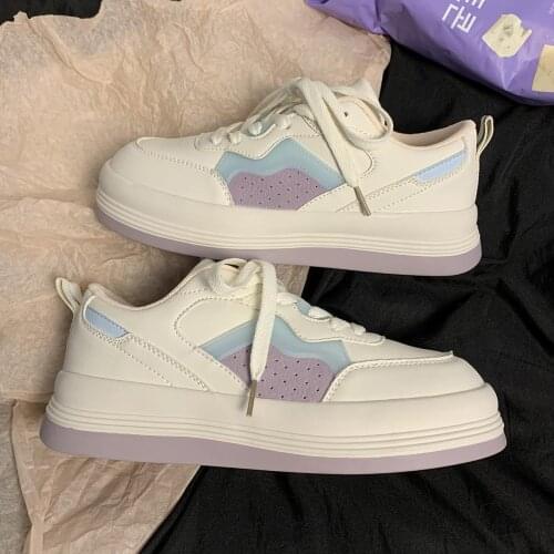 Female Platform Sneakers Women Tenis Casual Female Shoes Woman 2021 Fashion New Designer Hot Sale White Shoes