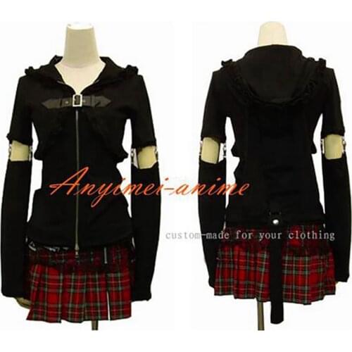Gothic Lolita Punk Fashion Outfit Dress Cosplay Costume Tailor-made[CK1184]