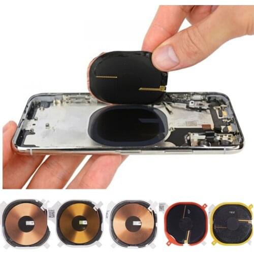 For iPhone 8G 8 Plus X XR XS XSMax NFC Chip Antenna Wireless Charging Module Panel Coil QI Sticker