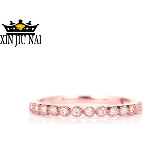 New Minimalist bag with high quality small zircon finger ring sexy girl wearing top casual jewelry fashion womens banquet gift