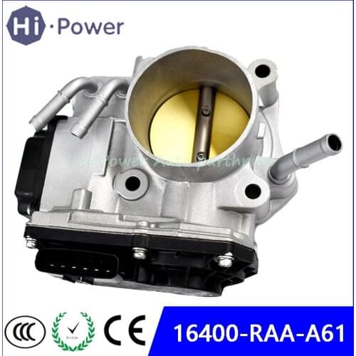Original Throttle Body OEM 16400RAAA61 16400-RAA-A61 for Honda Accords I4 2.4L EX DX LX 2003 204 2005 2006 2007 Remanufactured