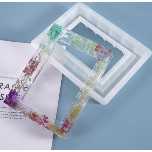 Silicone Photo Frame Mold Exquisite Table Decoration Mould #W0