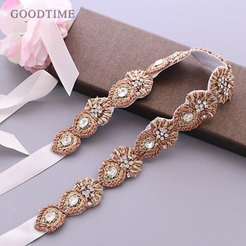 Rhinestones Wedding Dress Belt Sliver Crystal Bridal Sash Diamond Bridal Belt For Women Wedding Party Dress Up Accessoriess