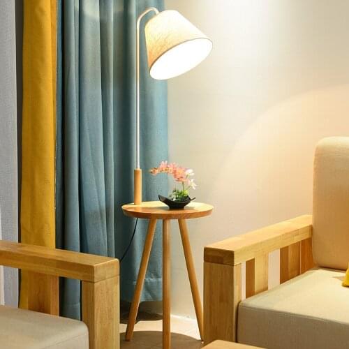 LED Floor Lamps Modern Minimalist Creative Wood Floor Lamp The Solid Wood Floor Lamp For Bedroom Living Room