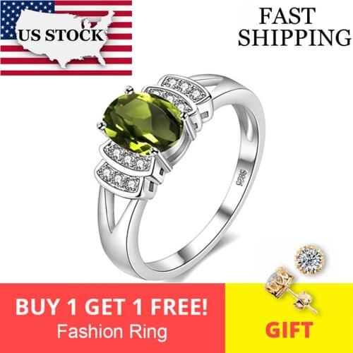 Uloveido Rings With Cubic Zirkonia For Women