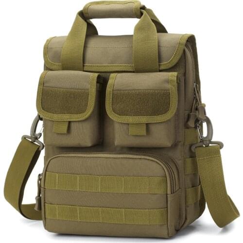 Military Tactical Shoulder Bag Men Army Airsoft Messenger Molle Backpack Outdoor Sport Hunting Hiking Climbing Camo Bags Pack