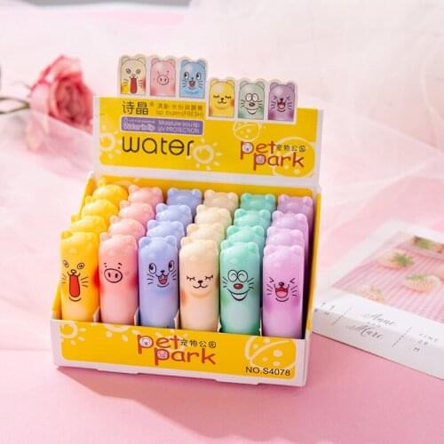 72pcs/lot Lipstick Fruit Flavour Colourless Lip Moisturizing Lipstick Anti Aging Makeup Protects Balm Natural Plant Tube Gloss