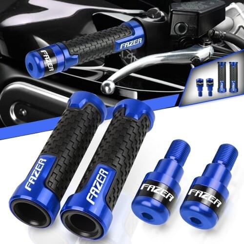 For YAMAHA FAZER FZ1 FZ6 FZ6R FAZER600 FAZER 600 Motorcycle Accessories Hand Grip Ends Plus Handle Bar Grips Ends Slider Cover