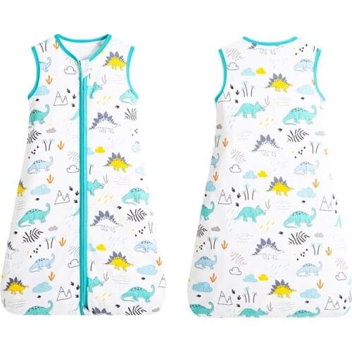 Baby Sleeping Bag For Boys Girls Wearable Blanket 100% Cotton Print Vest Sleep Sack For Newborn baby Bag