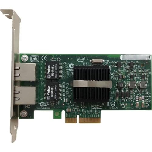 Eastforfuy Original disassem For Intel dual-port gigabit network card server 9402PT 82571EB soft routing flow control pci-e Ethe