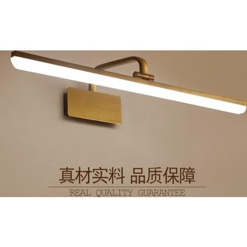 European Mirror Light Bathroom Mirror Cabinet Lighting Waterproof Makeup Mirror Light LED Wall Lamps Led Wall Light