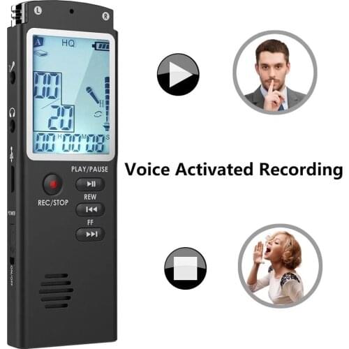 T60 8G/16G/32G Mini Phone Recording Pen USB Professional 96 Hours Dictaphone Digital Audio Voice Recorder with WAV,MP3 Player