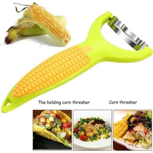 Peeler Easy Cob Cutter Corn Peeler Stripper Thresher Fast Corn Grinder Kitchen Cooking Tools Cob Remover