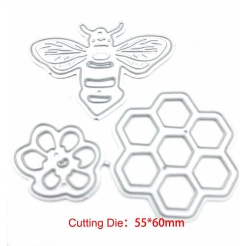 Bee hive new Metal Cutting Dies New Stencils for DIY Scrapbooking Paper Cards Craft Making Craft Decoration