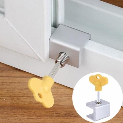 Sliding Sash Stopper Security Lock Cabinet Locks Door Window Lock Limiter Window Lock Translation Screen Lock Child Window