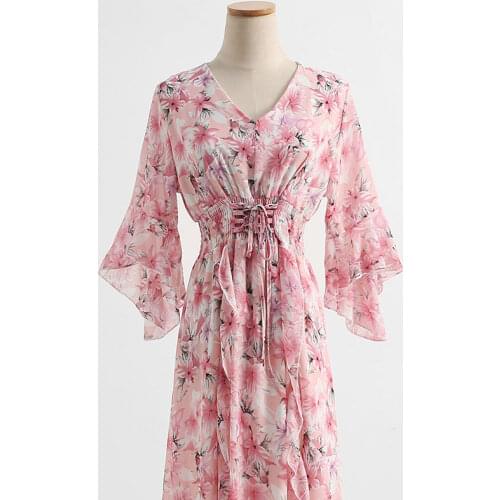 SexeMara Long Sleeve Summer Dresses