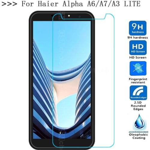 Tempered Glass for Haier Alpha A7 A3 A6 Screen Protector Protective Film for Haier A3 LITE Phone Glass