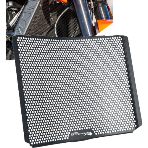 Motorcycle CNC Radiator Guard Protector Grille Grill Cover Protection for 1290 Super GT 2016 2017 2018 2019 2020 BLACK