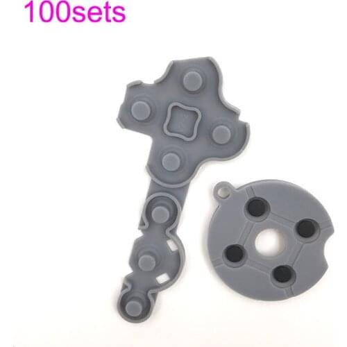 100sets Conductive Pads For Microsoft XBOX 360 Controllers Buttons Repair Parts Spares