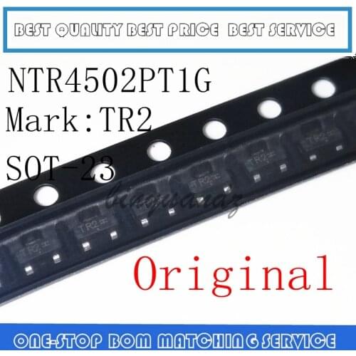 100PCS-500PCS NTR4502PT1G Mark:TR2 30V 1.95A SOT-23 New Original