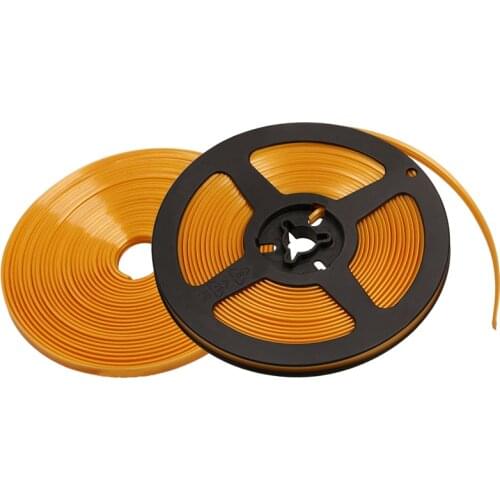 6M Waterproof wall beauty edge banding tape Furniture guard strip PU Background Baseboard Sticker doors windows Mural home Decor