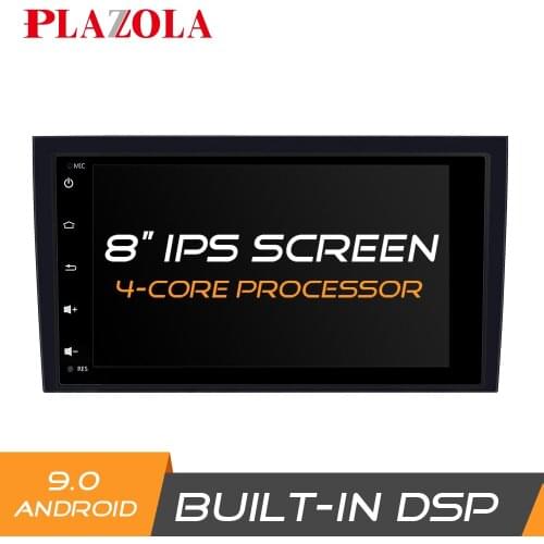 8" Android 9.0 CAR GPS Automotivo Radio Stereo Player For Audi A4 B6 B7 S4 B7 B6 RS4 B7 SEAT Exeo 2000-2006 2G RAM IPS DSP WIFI