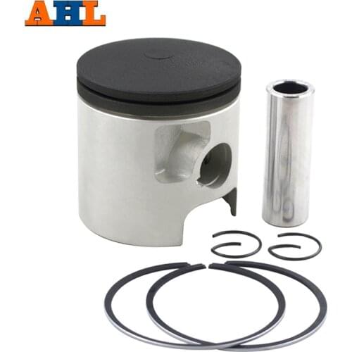 AHL Bore Size 56 56.25 56.5 57 mm Motorcycle Standard Piston Kit Pin Rings Clips Set For Kawasaki KDX125 KDX 125 1990-1999