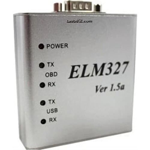 ELM327 USB Metal Aluminum ELM 327 Metal Case Elm 327 USB V1.5/V1.5a Support All OBD2 OBDII Protocols Auto Car Diagnostic Scanner
