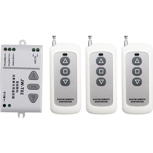 AC220V Motor RF Wireless Remote Control Switch UP & DOWN Remote controller tubular Motor Forwards Reversing Remote Switch