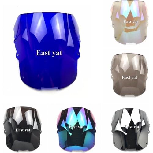 For Honda CBR1100XX Super Blackbird 1996-2007 Motorcycle Double Bubble Windshield WindScreen