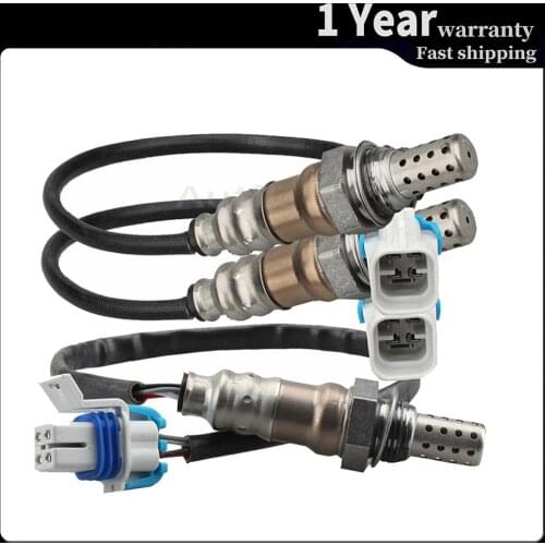 3pcs Oxygen Sensor 4 Wires Lambda Up / Downstream for Cadillac DeVille Seville Eldorado 4.6L 2000 -2003 234-4651 234-4650