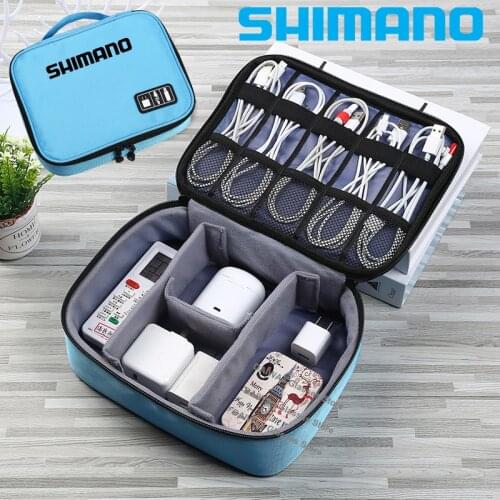 Daiwa Multi-Purpose Fishing Reels Bag Large Capacity Removable Partition Waterproof Adjustable Fishing Reel Storage Case