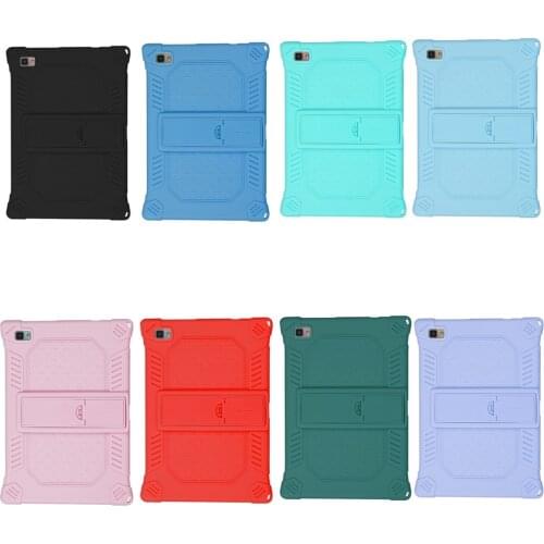 Soft Silicon Cover Case For Ulefone Tab A7 10.1" Tablet PC Shoockproof Protective Funda Capa with Rear Kickstand 2 Styles