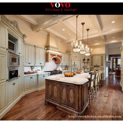 European luxury kitchen cabinet models