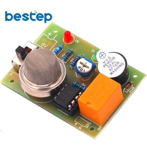 Toxic Gas Alarm Liquefied Gas Natural Combustible Leakage Leak Gases Detection Alarm Module Sensor Electronic Production DIY Kit