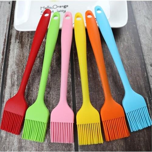 Silicone Cake Baking Brush Grill Brush Heat-Resistant Non-Stick Barbecue Oil Brush For Cake Cooking Tools Kitchen Gadgets