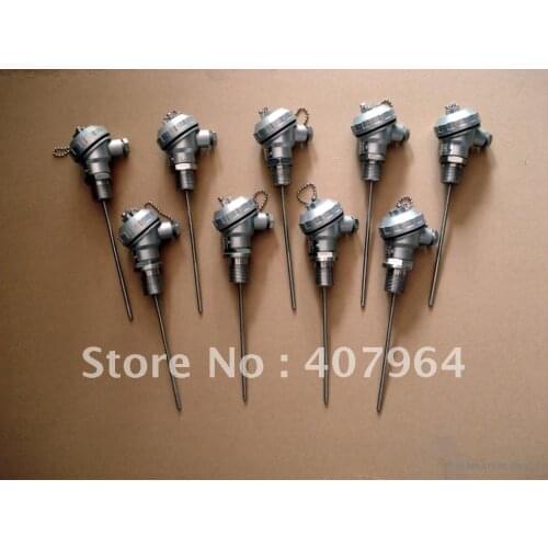 Assemble Pt100 type thermal resistance SS 304 sheath, protection head,fast delivery