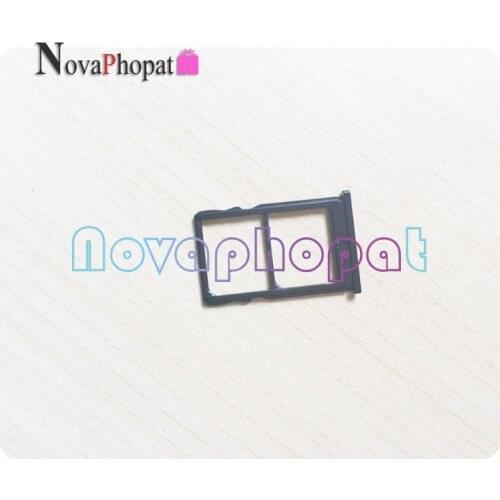 Novaphopat For Meizu PRO 7 SIM Card Tray Holder Micro SD Slot Socket Adapter Replacement ; 10pcs/lot